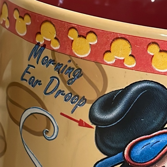 Disney Parks Oversized Coffee Mug. “Mornings Aren’t Pretty” Authentic/Original. - Picture 3 of 15